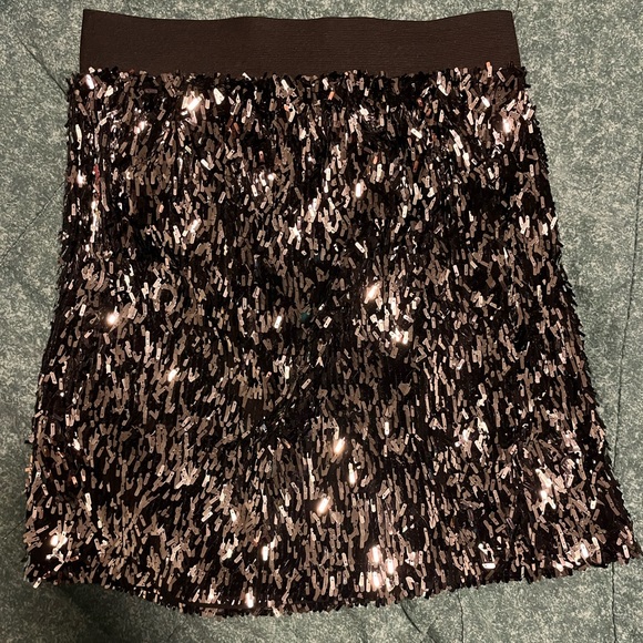 Stella & Dot sequin skirt size L - Picture 5 of 5